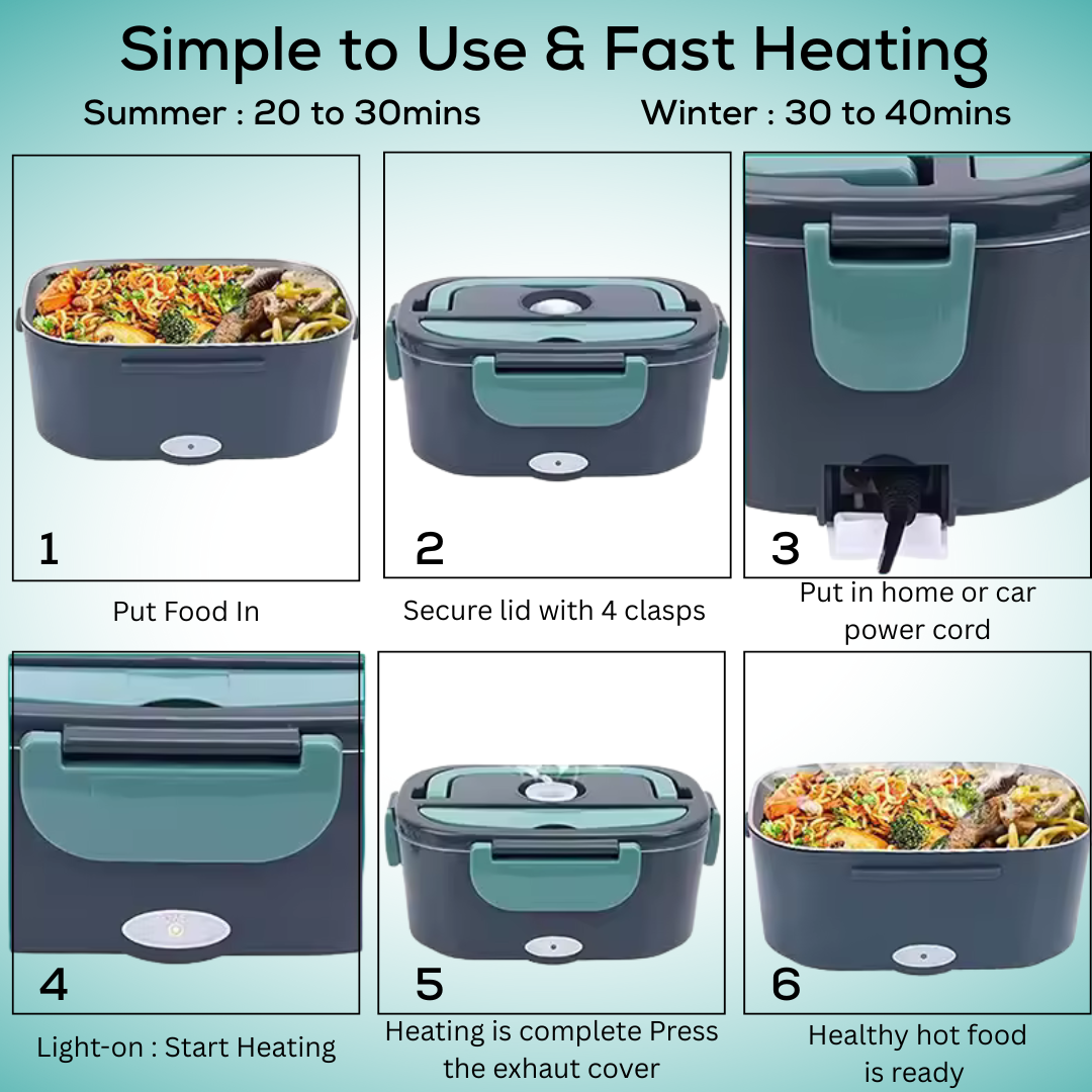 HeatNGo - Electric Lunch Box